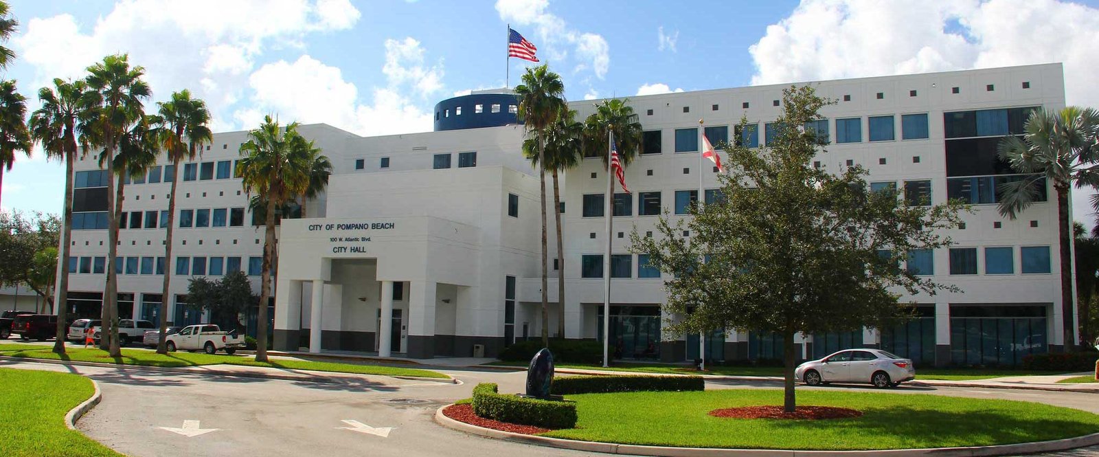 Pompano Beach Florida skyline