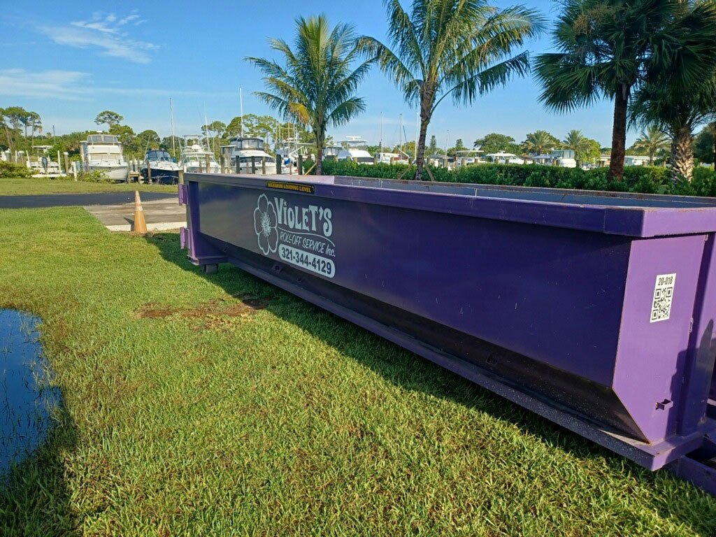 Roll-off dumpster rental in Pompano Beach